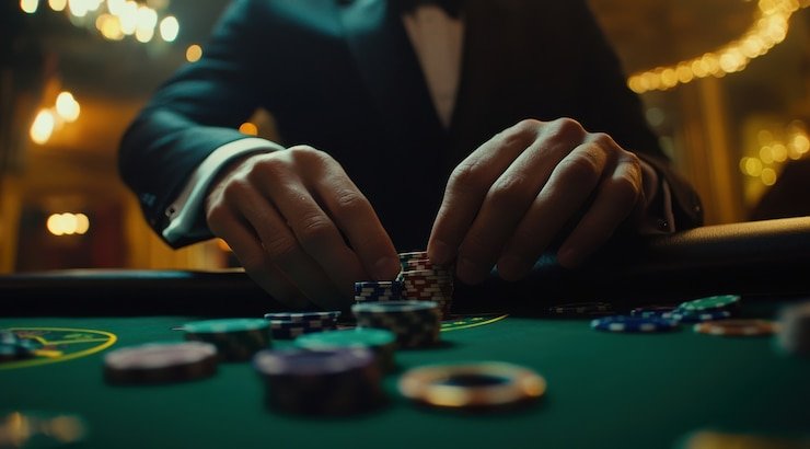 Platform kasino langsung asurabet menampilkan meja roulette dan baccarat dengan multiple sudut kamera
